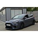 Front Ansatz V.2 passend für Ford Focus RS Mk3 schwarz Hochglanz