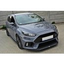 Front Ansatz V.2 passend für Ford Focus RS Mk3 schwarz Hochglanz