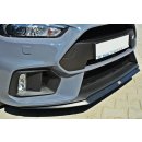 Front Ansatz V.2 passend für Ford Focus RS Mk3 schwarz Hochglanz