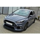 Front Ansatz V.3 passend für Ford Focus RS Mk3 schwarz Hochglanz