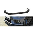 Front Ansatz V.4 passend für Ford Focus RS Mk3 schwarz Hochglanz