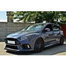 Front Ansatz V.4 passend für Ford Focus RS Mk3 schwarz Hochglanz