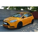 Front Ansatz passend für Ford Focus ST Mk3 (Cupra) schwarz Hochglanz