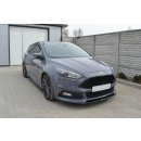 Front Ansatz passend für Ford Focus ST Mk3 FL (Cupra) schwarz Hochglanz