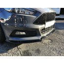 Front Ansatz V.3 passend für Ford Focus ST Mk3 FL schwarz Hochglanz