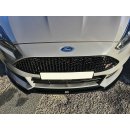 Front Ansatz V.3 passend für Ford Focus ST Mk3 FL schwarz Hochglanz