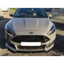 Front Ansatz V.3 passend für Ford Focus ST Mk3 FL schwarz Hochglanz