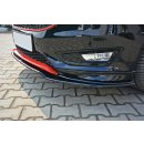 Front Ansatz V.2 passend für Ford Focus ST-Line Mk3 FL schwarz Hochglanz