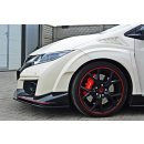 Front Ansatz V.1 passend für HONDA CIVIC IX TYPE R Carbon Look