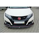 Front Ansatz V.2 passend für HONDA CIVIC IX TYPE R Carbon Look