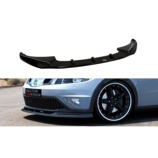 Front Ansatz passend für HONDA CIVIC MK8 Facelift Carbon Look