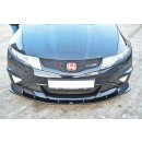 Front Ansatz passend für HONDA CIVIC VIII TYPE R GP schwarz Hochglanz