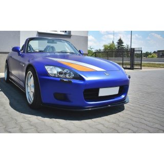 Front Ansatz V.1 passend für HONDA S2000 schwarz Hochglanz