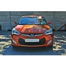 Front Ansatz passend für Hyundai Veloster Carbon Look