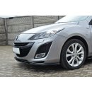 Front Ansatz passend für MAZDA 3 MK2 SPORT (vor Facelift) schwarz Hochglanz