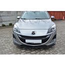 Front Ansatz passend für MAZDA 3 MK2 SPORT (vor Facelift) schwarz Hochglanz