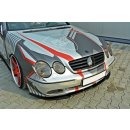 Front Ansatz passend für MERCEDES CL-KLASSE C215 schwarz Hochglanz