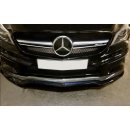 Front Ansatz V.1 passend für MERCEDES CLA 45 AMG C117 (vor Facelift) schwarz Hochglanz