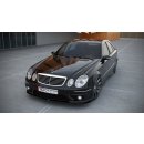 Front Ansatz passend für MERCEDES E W211 AMG FACELIFT schwarz Hochglanz