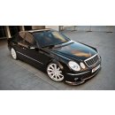 Front Ansatz passend für MERCEDES E W211 AMG VORFACELIFT schwarz matt