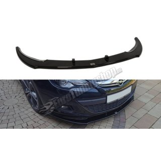 Front Ansatz passend für OPEL ASTRA GTC schwarz matt