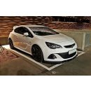 Front Ansatz passend für OPEL ASTRA J OPC / VXR v.1 schwarz Hochglanz