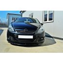 Front Ansatz passend für OPEL CORSA D (FÜR OPC / VXR) Carbon Look