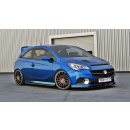 Front Ansatz passend für OPEL CORSA E OPC / VXR schwarz matt