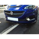 Front Ansatz passend für OPEL CORSA E OPC / VXR schwarz matt