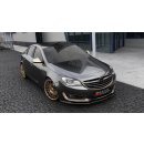 Front Ansatz passend für OPEL INSIGNIA MK1 Facelift schwarz matt