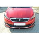 Front Ansatz V.1 passend für PEUGEOT 308 II GTI schwarz Hochglanz