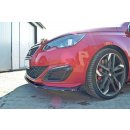 Front Ansatz V.2 passend für PEUGEOT 308 II GTI schwarz matt