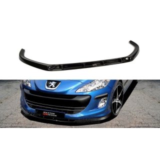 Front Ansatz passend für PEUGEOT 308 vor Facelift Carbon Look