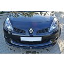 Front Ansatz passend für RENAULT CLIO III RS Carbon Look