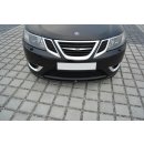 Front Ansatz passend für Saab 9-3 Aero Mk2 Facelift Carbon Look