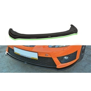 Front Ansatz V.2 passend für SEAT LEON MK2 CUPRA / FR Facelift schwarz Hochglanz