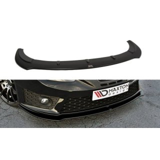 Front Ansatz V.1 passend für SEAT LEON MK2 CUPRA FR Facelift schwarz Hochglanz