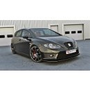 Front Ansatz V.1 passend für SEAT LEON MK2 CUPRA FR Facelift schwarz Hochglanz