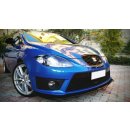 Front Ansatz V.1 passend für SEAT LEON MK2 CUPRA FR Facelift schwarz Hochglanz