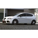 Front Ansatz passend für SEAT LEON MK2 CUPRA FR (vor Facelift) schwarz Hochglanz