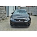 Front Ansatz passend für SEAT LEON III CUPRA / FR schwarz Hochglanz