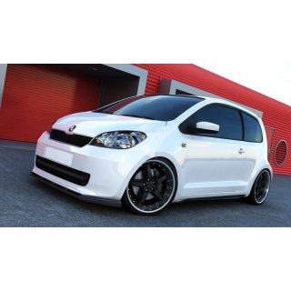 Front Ansatz passend für SKODA CITIGO Carbon Look