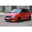 Front Ansatz passend für SKODA FABIA MK2 RS Carbon Look