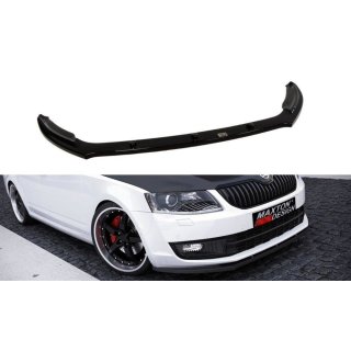 Front Ansatz V.2 passend für SKODA OCTAVIA III Carbon Look