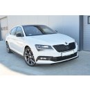 Front Ansatz V.2 passend für Skoda Superb Mk3 schwarz Hochglanz