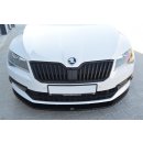 Front Ansatz V.3 passend für Skoda Superb Mk3 Carbon Look