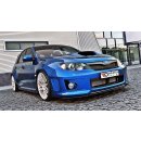 Front Ansatz passend für Subaru Impreza WRX STI 2011-2014 schwarz Hochglanz