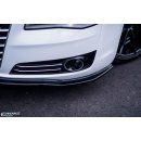 Front Ansatz V.1 passend für Audi A8 D4 Carbon Look