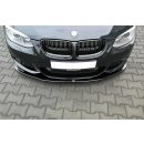 Front Ansatz V.1 passend für BMW 3er E92 M Paket FACELIFT schwarz matt