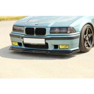 Front Ansatz V.1 passend für BMW M3 E36 schwarz Hochglanz